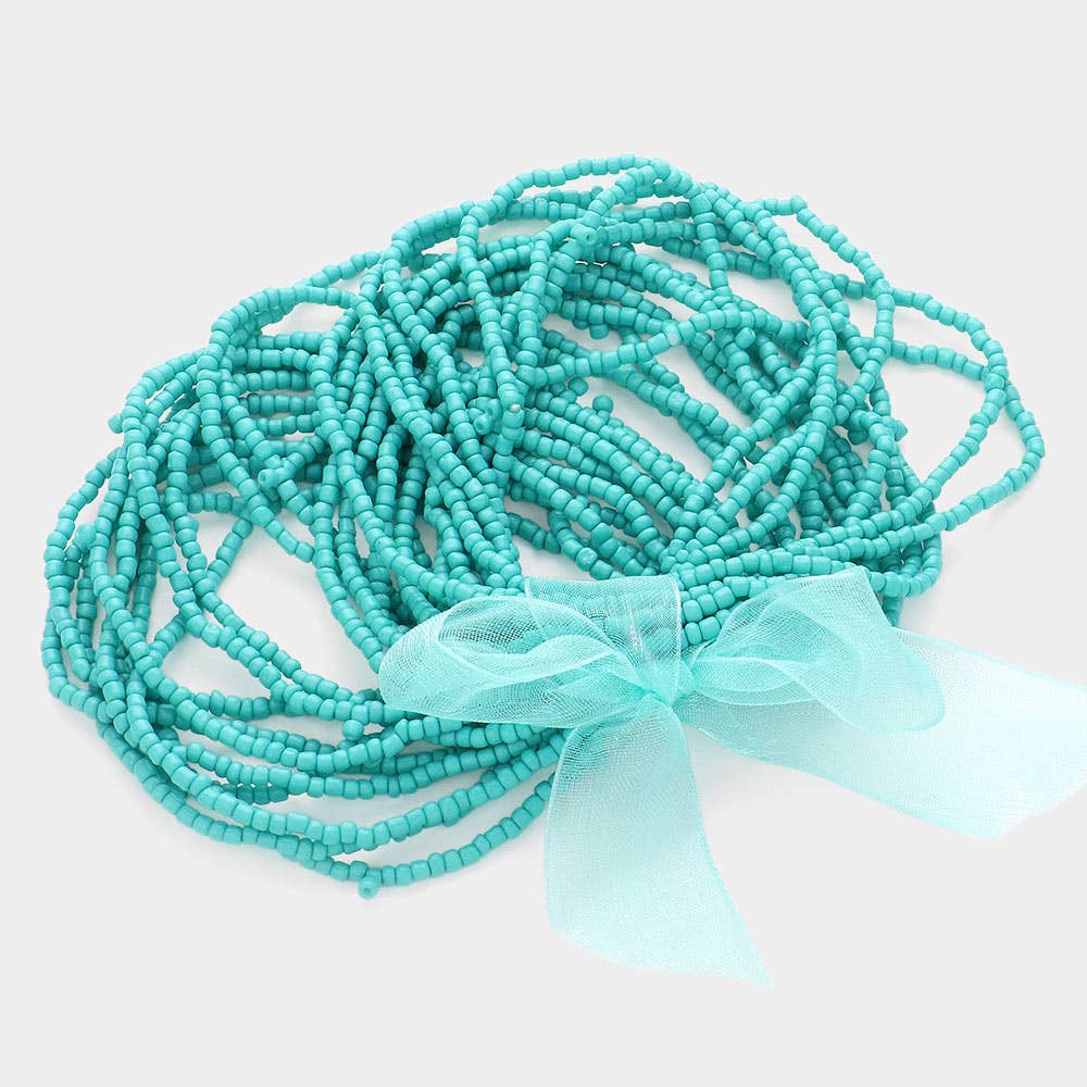 25PCS - Seed Beaded Stretch Bracelets
: Tq Mt