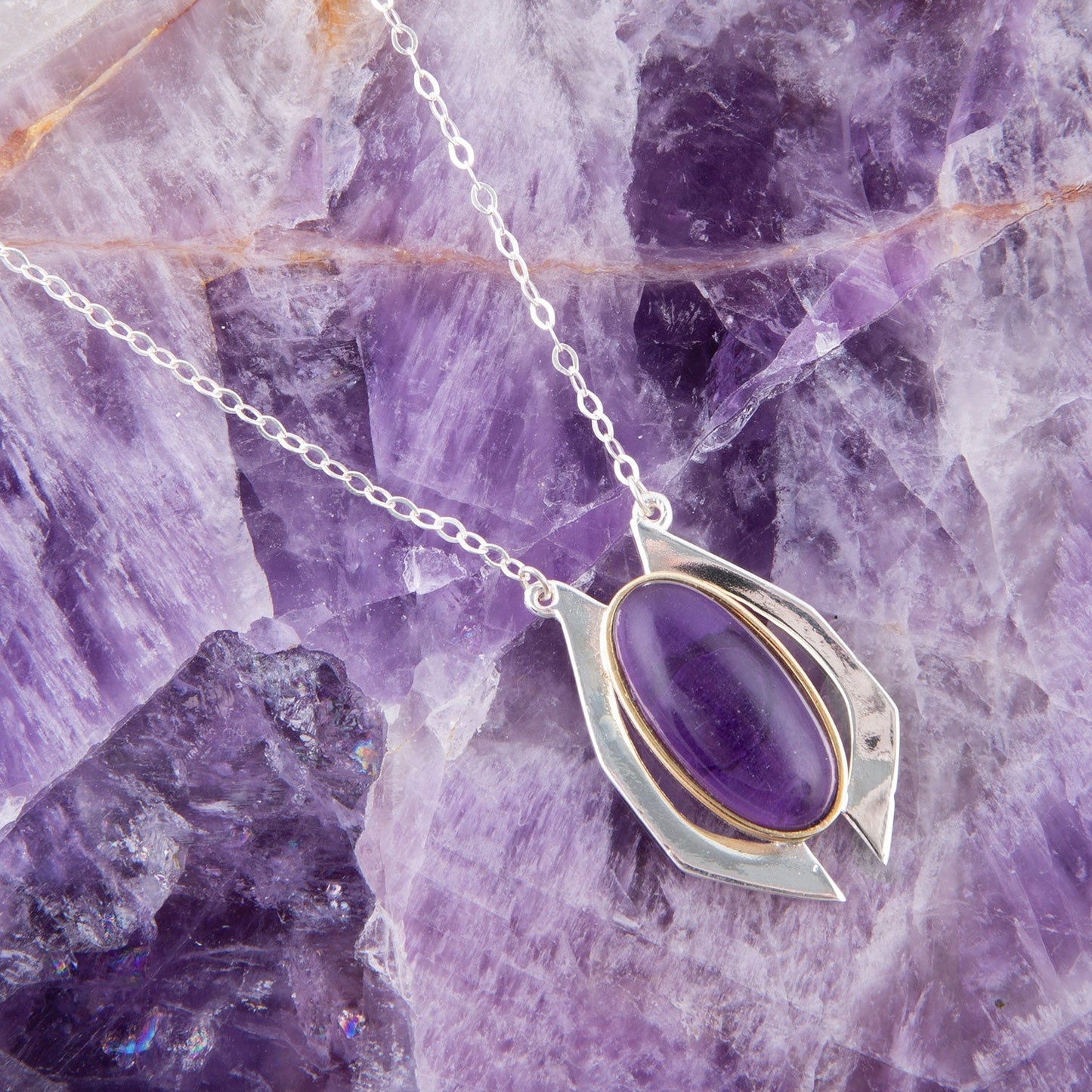 Shine Bright Amethyst Necklace