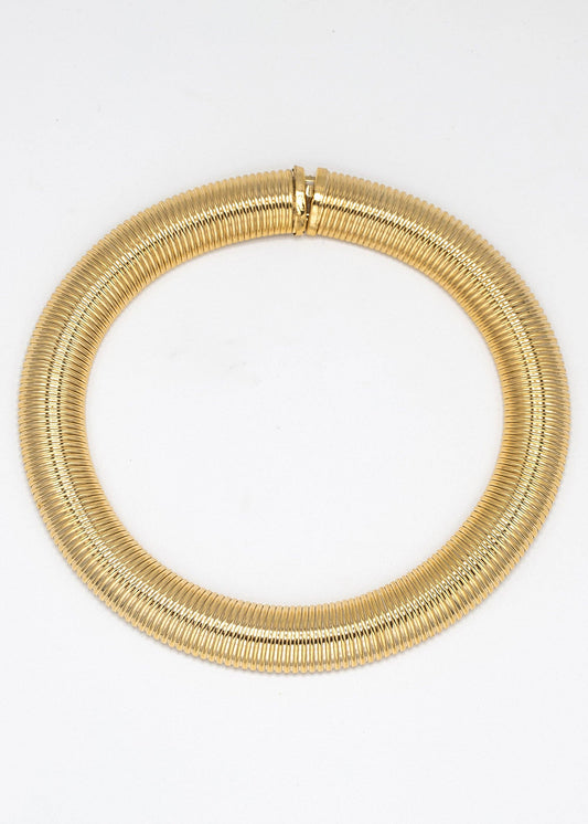 Kayla Wire Gold Tone Necklace
