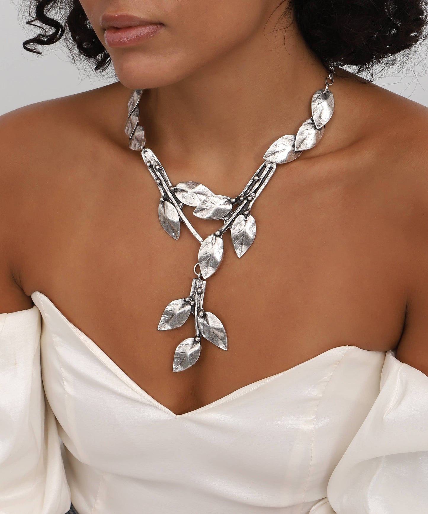 Fine silver plated hand made jewelry set Hypoallergenic ► Lead, Nickel, Cadmium free.