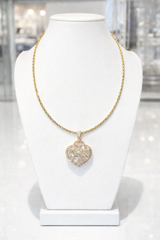 Bellissima Luxe Heart Necklace