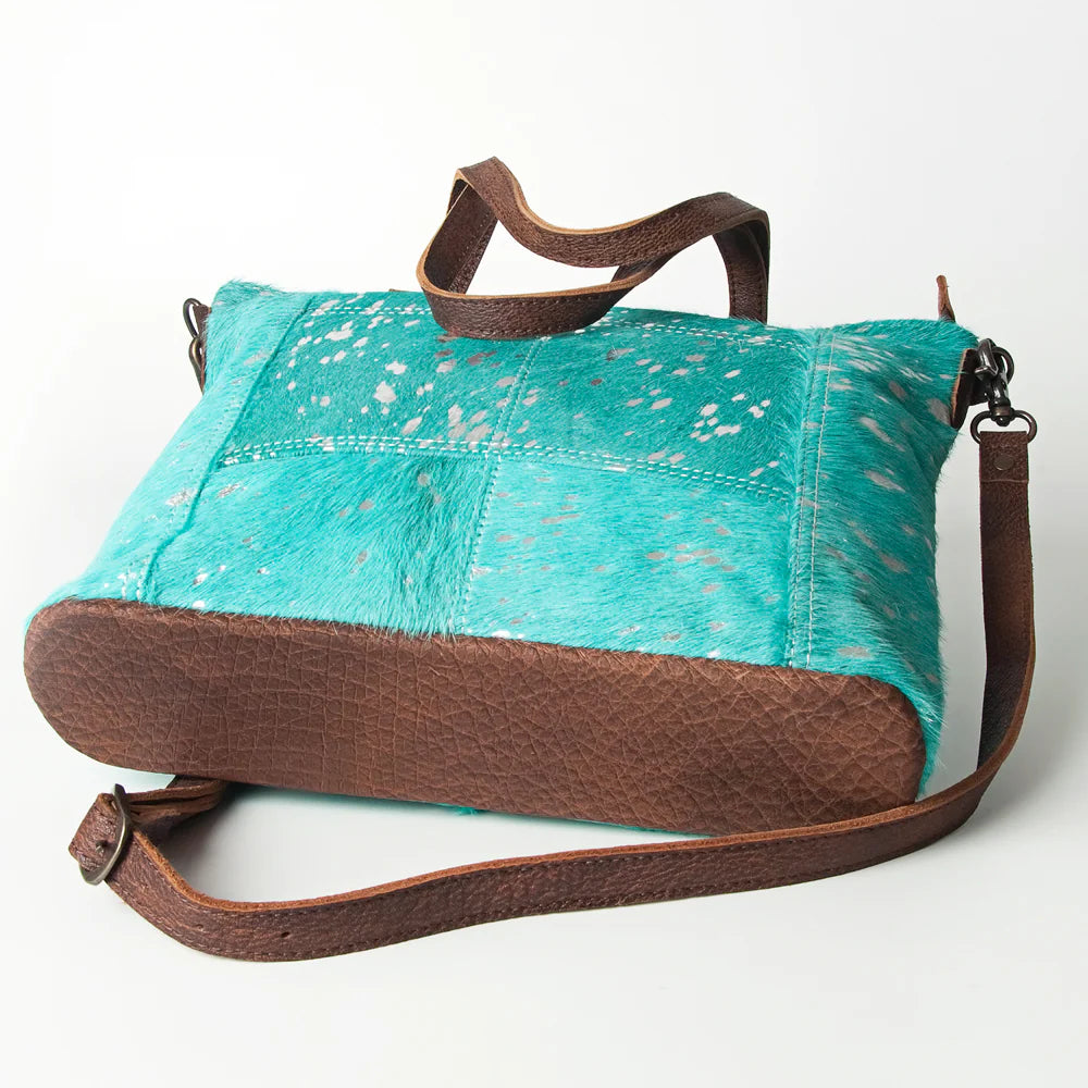 ADBG106 American Darling Hair-on Cowhide Western Tote Bag Genuine Leather