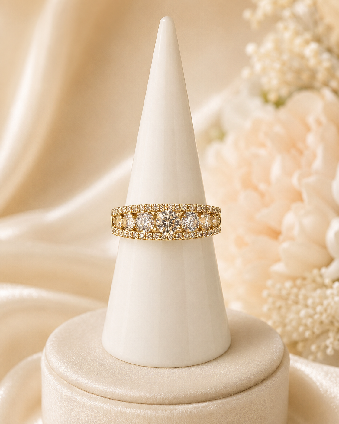 $12.00 Rings Sizes 4-7 14k Gold Plated