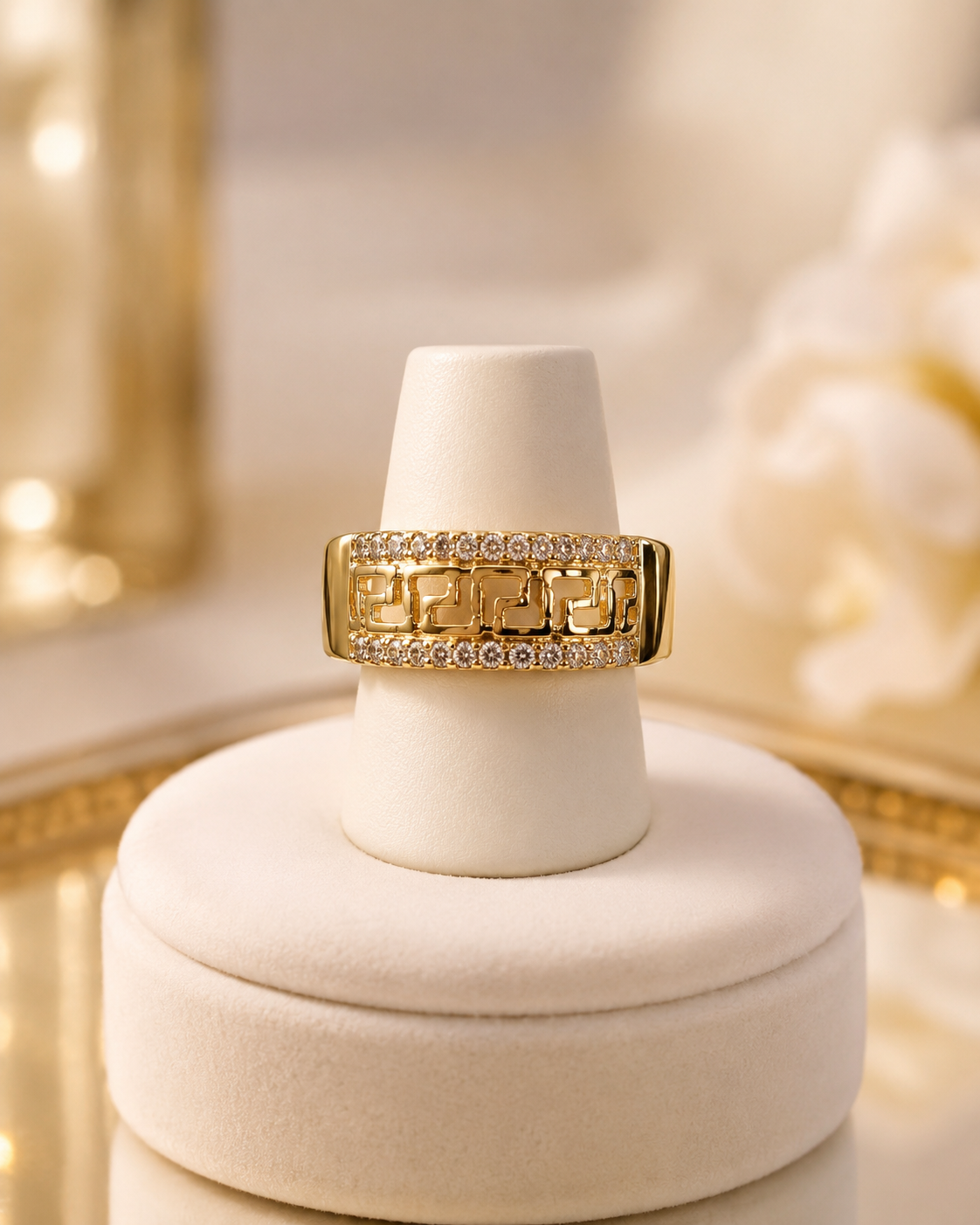 $12.00 Rings Sizes 8-10 14k Gold Plated