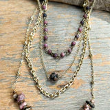 Palmer Necklace Mauve