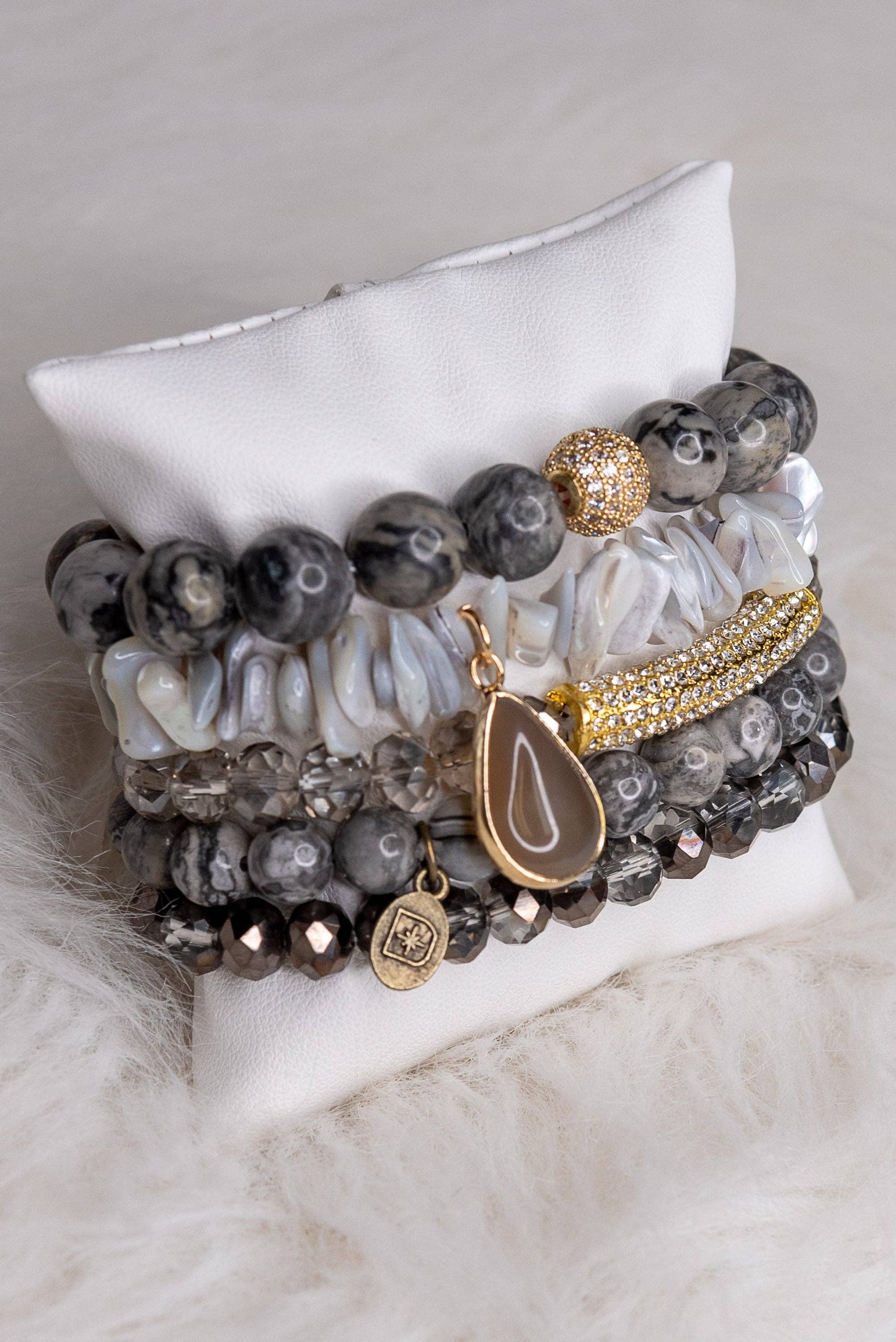 Ghana Natural Stone Bracelet Sets