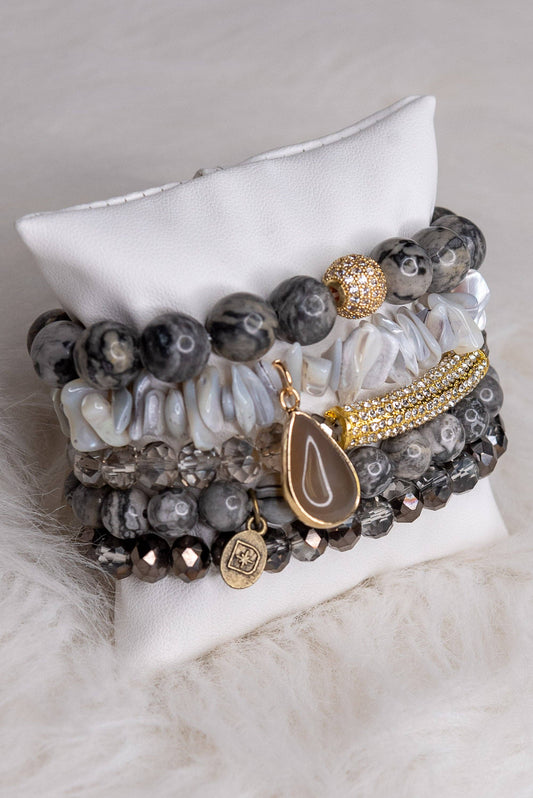 Ghana Natural Stone Bracelet Sets