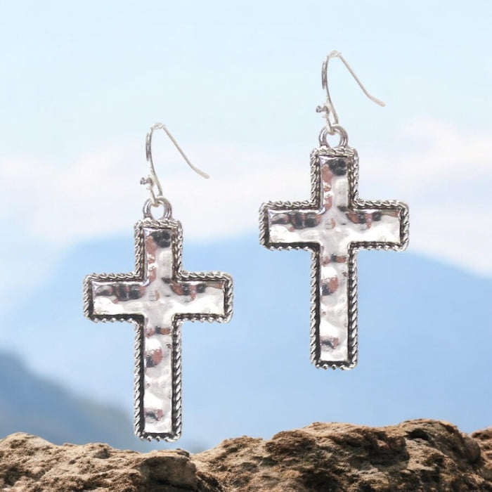 Faith & Grace Cross Earrings.. (sold separately)