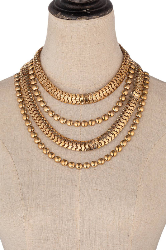 Julia 4 Piece Layered Necklace