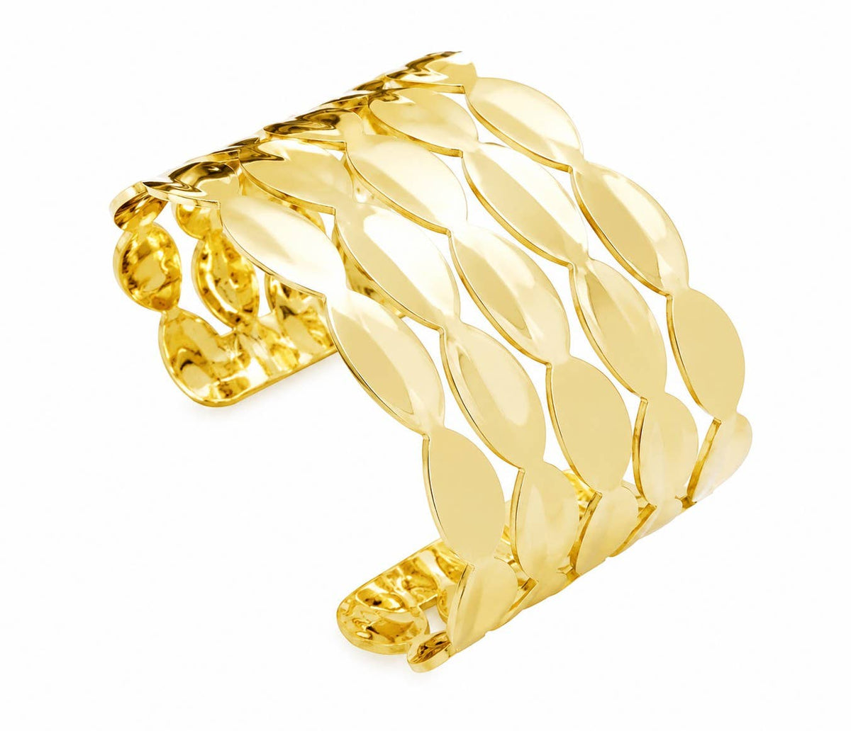 LSSGB443 Elegant Wide Cuff Bracelet Accessory